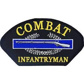 US ARMY, COMBAT INFANTRYMAN - Patriotic Patches, Embroidered Iron On Patch - 3" X 5.25"