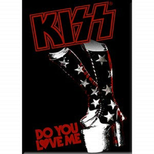 KISS, Do You Love Me - Licensed Original Artwork, Refrigerator MAGNET, 2.5" X 3.5"
