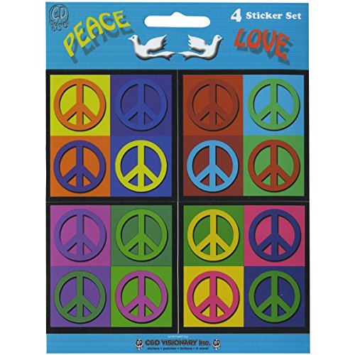 C&D Visionary Sticker Set, Mini, Peace