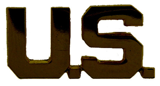 USA & PATRIOTIC, US LETTERS SUBDUED - Original Artwork, Expertly Designed PIN - 1"