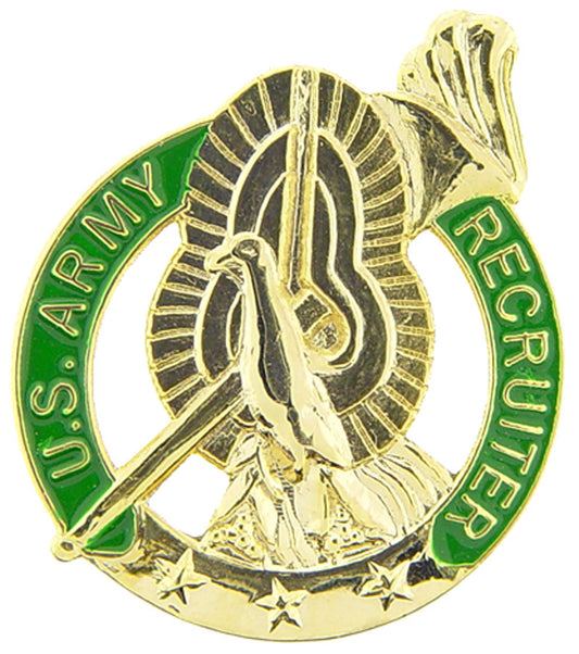 UNITED STATES ARMY PIN - U.S. ARMY RECRUITER Officially Licensed USA American Military Artwork Expertly Designed PIN, 1"