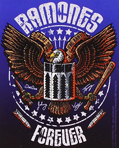 Ramones Forever, Officially Licensed Original Artwork - 4" x 5" - Stickers DECAL