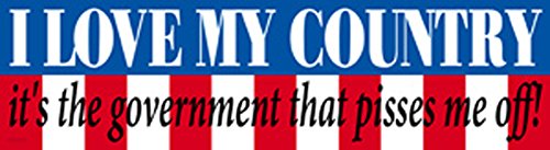 C&D Visionary Generic Love My Country Sticker (S-6045)