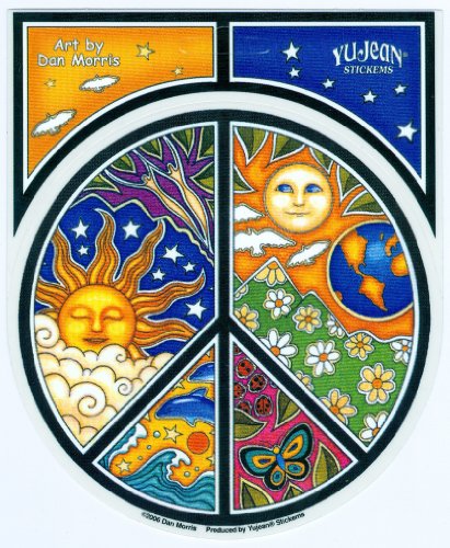 Dan Morris - Peace - Window Sticker / Decal