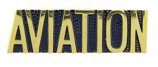 U.S. AIR FORCE, Script AVIATION - Original Artwork, Expertly Designed PIN - 1"