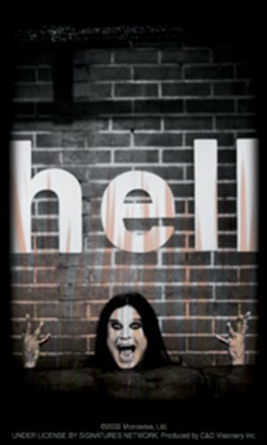 Licenses Products Ozzy Osbourne Hell Sticker