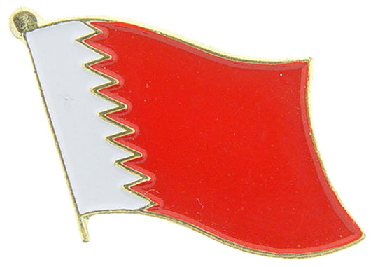 INTERNATIONAL, BAHRAIN Flag - Original Artwork, Expertly Designed PIN - 1"