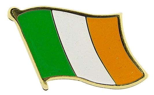 INTERNATIONAL FLAG "IRELAND" PIN - Officially Licensed Patriotic Ireland Flag Orignal Artwork, Expertly Designed PIN, 1"