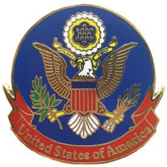 USA & PATRIOTIC, USA SEAL EAGLE - Original Artwork, Expertly Designed PIN - 1"