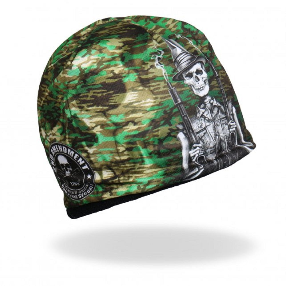 2nd Amendment 1789, Stovepipe Shotgun Soft Cotton with bright sublimated design, Snug Fit BEANIE, One Size