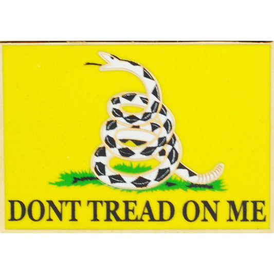 USA & PATRIOTIC, DON'T TREAD ON ME - Original Artwork, Expertly Designed PIN - 1.5"