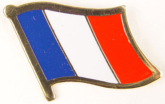 INTERNATIONAL, FRANCE Flag - Original Artwork, Expertly Designed PIN - 1"