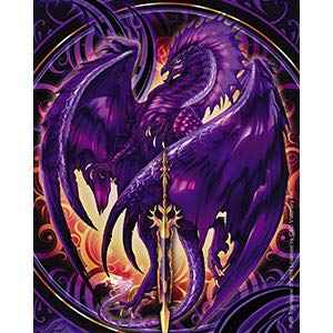 RUTH THOMPSON, Dragonblade Netherblade STICKER - Licensed Original Artwork DECAL, 4" x 5"