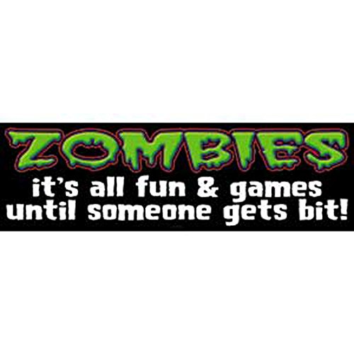 C&D Visionary CDX Zombies Fun and Games Sticker (S-7675)
