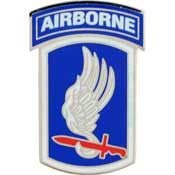 US ARMY, 173RD Airborne Division - Officially Licensed Original Artwork, Expertly Designed , PIN - 1.5"
