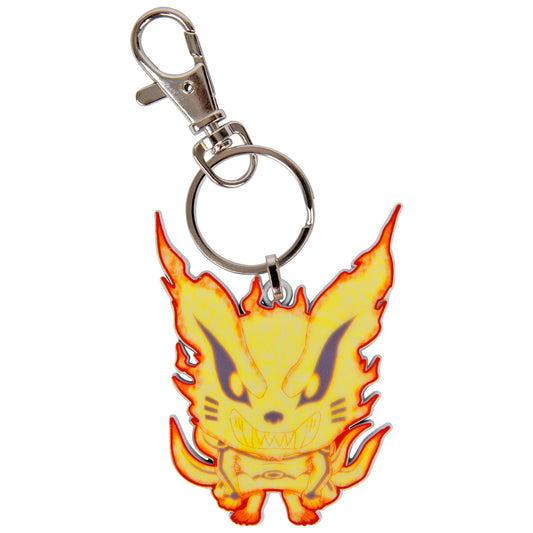 NARUTO CHIBI KYUUBI KEYCHAIN, Officially Licensed Original Anime Figure "Naruto" The Young Ninja Chibi Kyuubi Keychain
