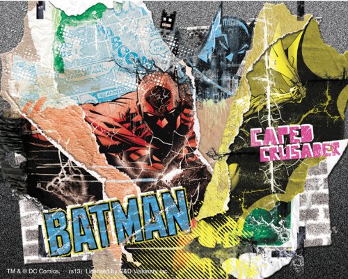Licenses Products DC Comics Batman Collage Sticker