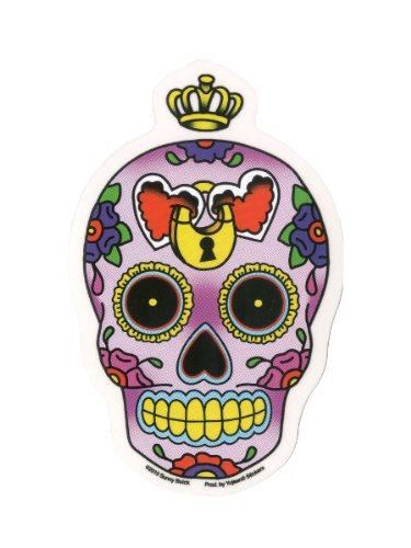 Heart Lock Skull, Official Licensed Original Artworks - Sticker / Decal