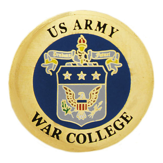 U.S. ARMY, WAR COLLEGE - Original Artwork, Expertly Designed PIN - 0.5"