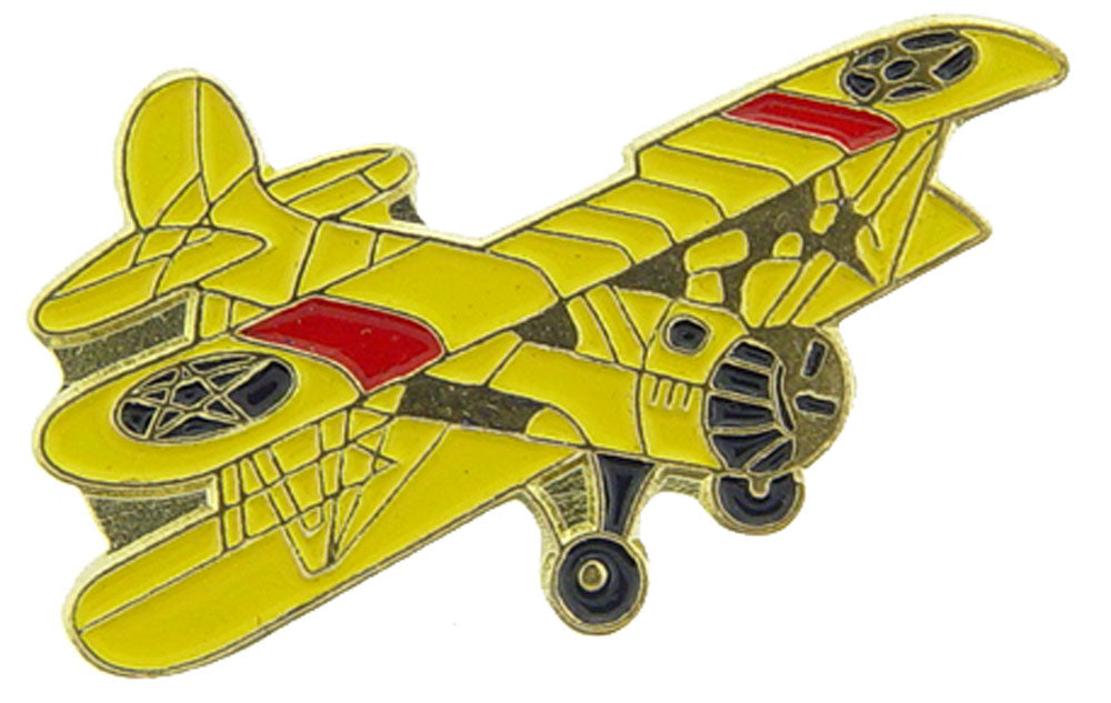 AIRCRAFT & HELICOPTERS, APL STEERMAN N2S - Original Artwork, Expertly Designed PIN - 1.50"