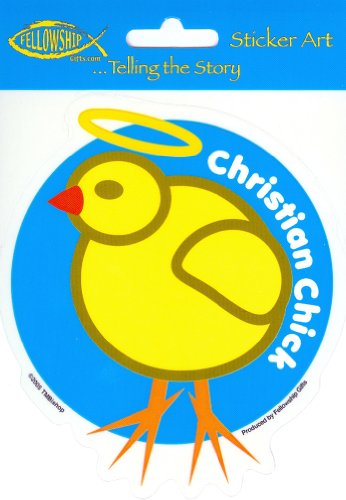 TM Bishop - Cute Little Christian Chick - Sticker / Decal