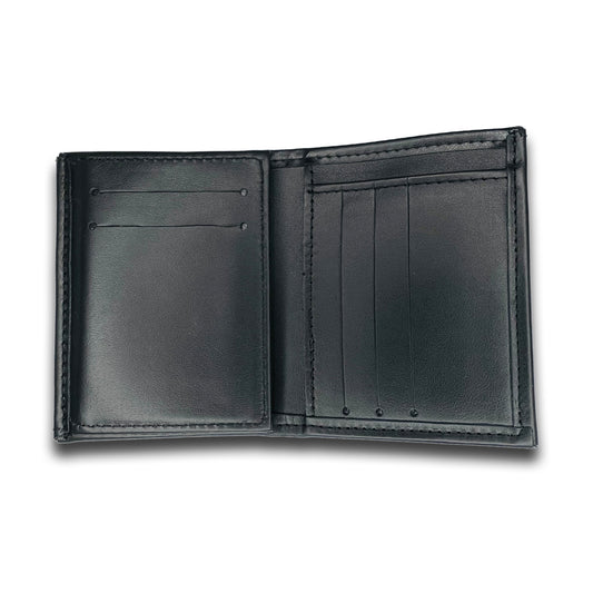 US Marine Corps Wallet, Official U.S. Marine Corps Military Genuine Leather Bifold Wallet - Hidden Badge w/ CC Slots
