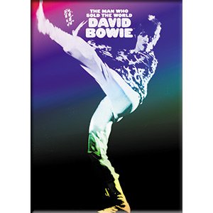 Bowie David Kick, Officially Licensed Original Artwork, MAGNET - 2.5" x 3.5"