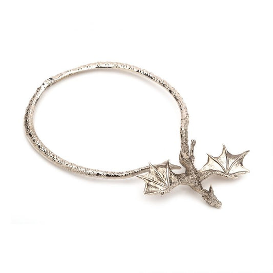 Game of Thrones Official Authorized Daenerys Targaryen Flying 3D Dragon Wrap Around Necklace -16.8cm