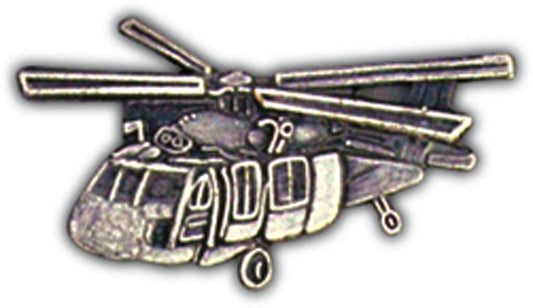 AIRCRAFT & HELICOPTERS, UH-60 BLACKHAWK Pewter - Original Artwork, Expertly Designed PIN - 1.25"