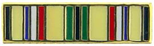 U.S. MILITARY, RIBBON DESERT STORM SERVICE - Original Artwork, Expertly Designed PIN - 0.6875"