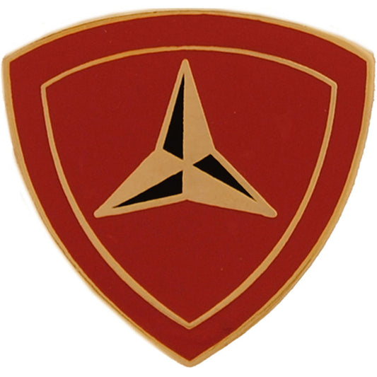U.S. MARINES, USMC 003RD DIV - Original Artwork, Expertly Designed PIN - 0.875