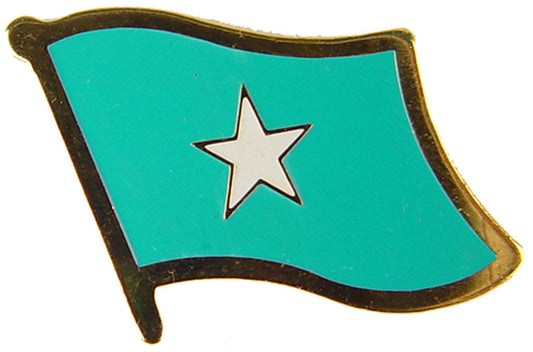 INTERNATIONAL, SOMALIA Flag - Original Artwork, Expertly Designed PIN - 1"