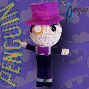 Licenses Products DC Comics Originals The Penguin String Doll Keychain