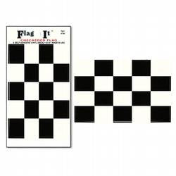 Checkered Flag Decal (3-1/2 in. x 5 in.)