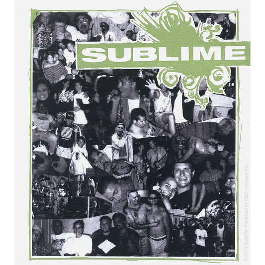 C&D Visionary Sublime Collage Sticker (S-7584)