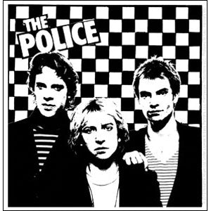 C&D Visionary The Police Checkered Photo Sticker