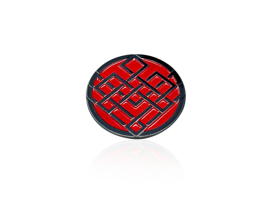 SHANG-CHI Marvel Legends Pin, RED ARMOR Icon Symbol - The Legend of The Ten Rings Officially Licensed Shang-Chi Marvel Studios Enamel PIN - 3.5cm