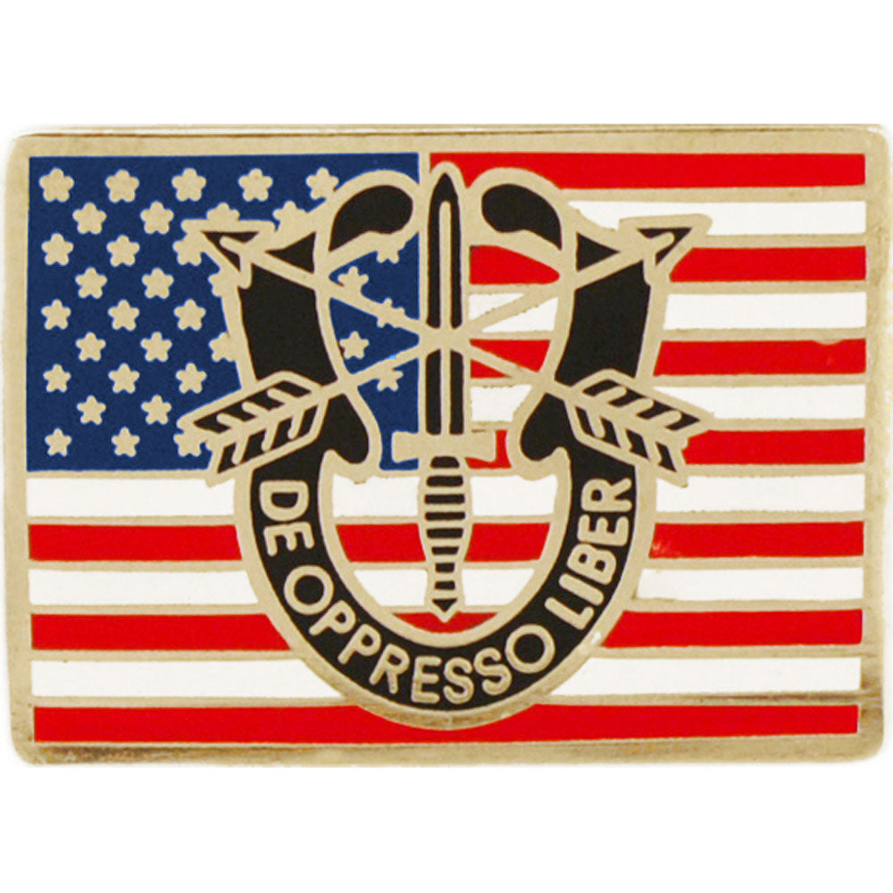 U.S. ARMY, SPEC DE OPPRESSO LIBER USA - Original Artwork, Expertly Designed PIN - 1.125"