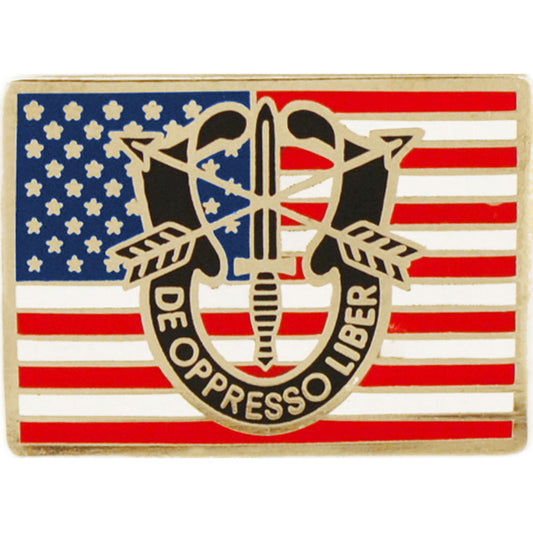 U.S. ARMY, SPEC DE OPPRESSO LIBER USA - Original Artwork, Expertly Designed PIN - 1.125"