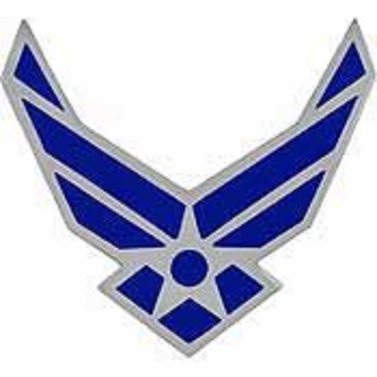 United State AIR FORCE SYMBOL - Original Artwork, Expertly Designed PIN - 1.5"