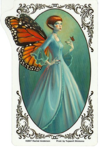 Rachel Anderson - Monarch Butterfly Fairy - Sticker/Decal