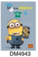 Magnets - Despicable Me 2 - Dial M OOPS