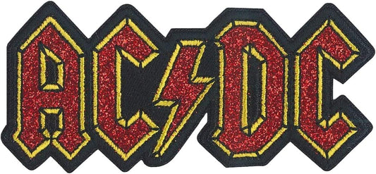 C&D Visionary AC/DC Logo Glitter Patch, Multi-Colored