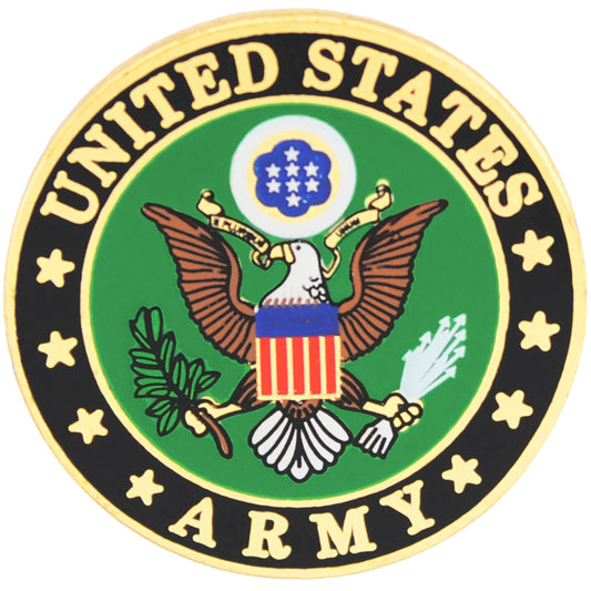 U.S. ARMY, ARMY SYMBOL C - Original Artwork, Expertly Designed PIN - 0.875"