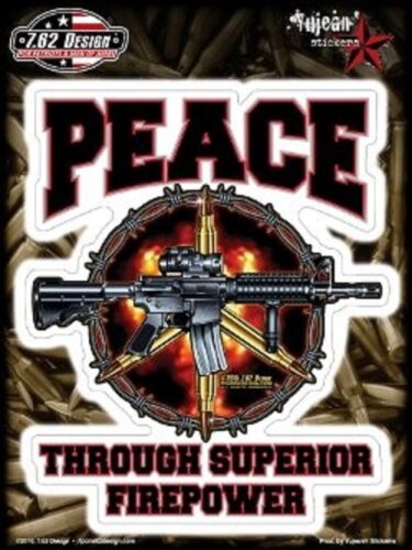 Superior Firepower Sticker - 7.62 Design