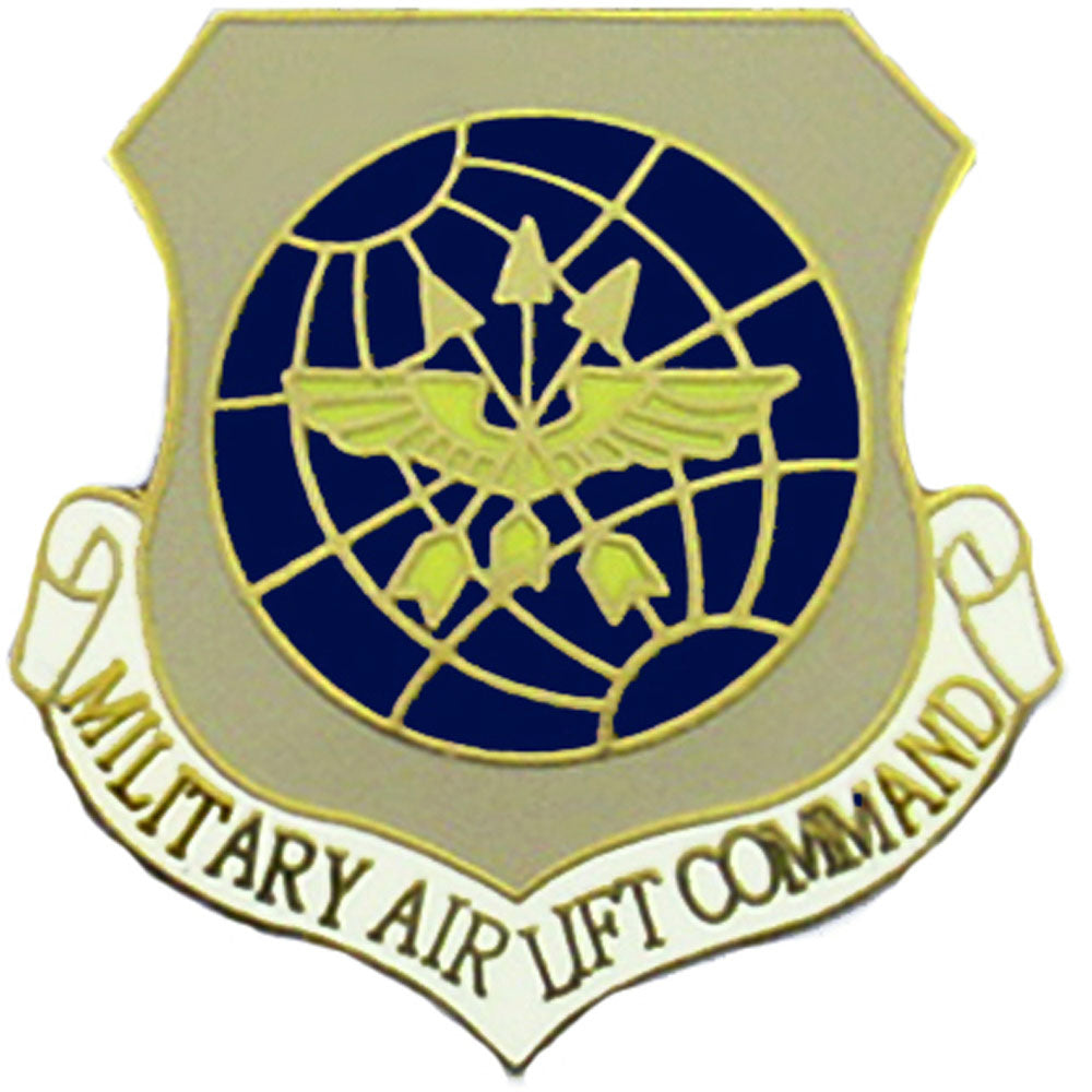 U.S. AIR FORCE, USAF AIR LIFT COMMAND - Original Artwork, Expertly Designed PIN - 1"