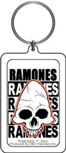 Ramones C&D Visionary Licenses Products Ramones Skull Lucite Key Chain