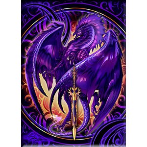 Thompson Ruth Dragonblade Netherblade, Officially Licensed Original Artwork, MAGNET - 2.5" x 3.5"