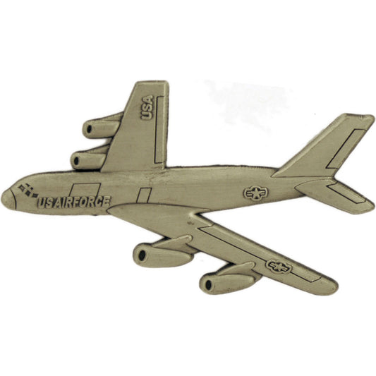 AIRCRAFT & HELICOPTERS, APL KC-135 STRATOTANKER Pewter - Artwork, Expertly Designed PIN - 2.25"