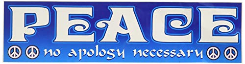 C&D Visionary CDX Peace-No Apology Sticker (S-7668)